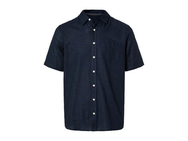 Livergy Men's Linen Blend Shirt