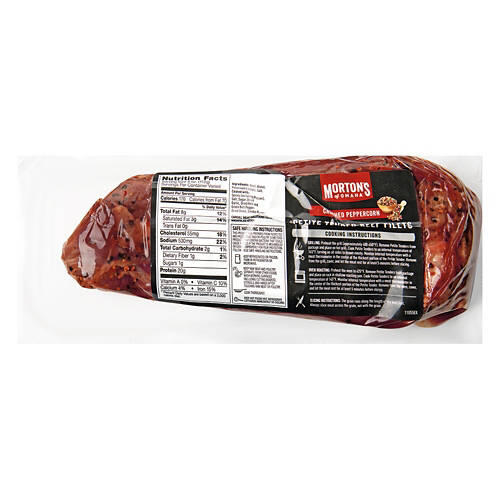 Peppercorn Petite Beef Tender, per lb