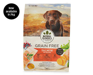 Natural Grain Free Dry Dog Food 7kg