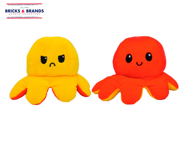 Bricks & Brands Mood Octopus Soft Toy