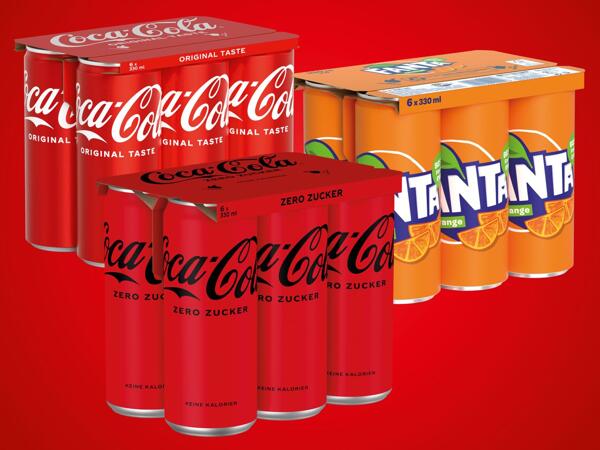 Coca-Cola, Coca-Cola zero oder Fanta