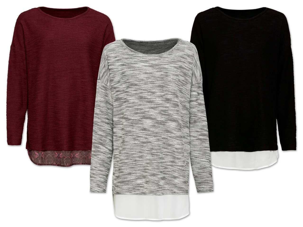 ESMARA(R) Damen Strickpullover1
