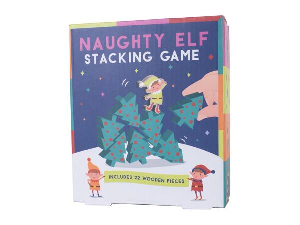 Naughty Elf Stacking Game Christmas Game