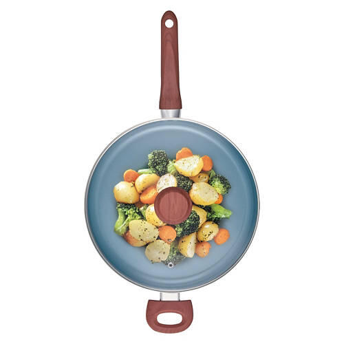 Coastal Sauté Pan, Denim Blue