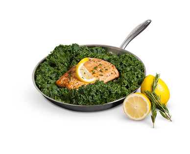 Crofton Chef's Collection 3-Quart Stainless Steel Sauce Pan With Glass Lid or 12" Fry Pan