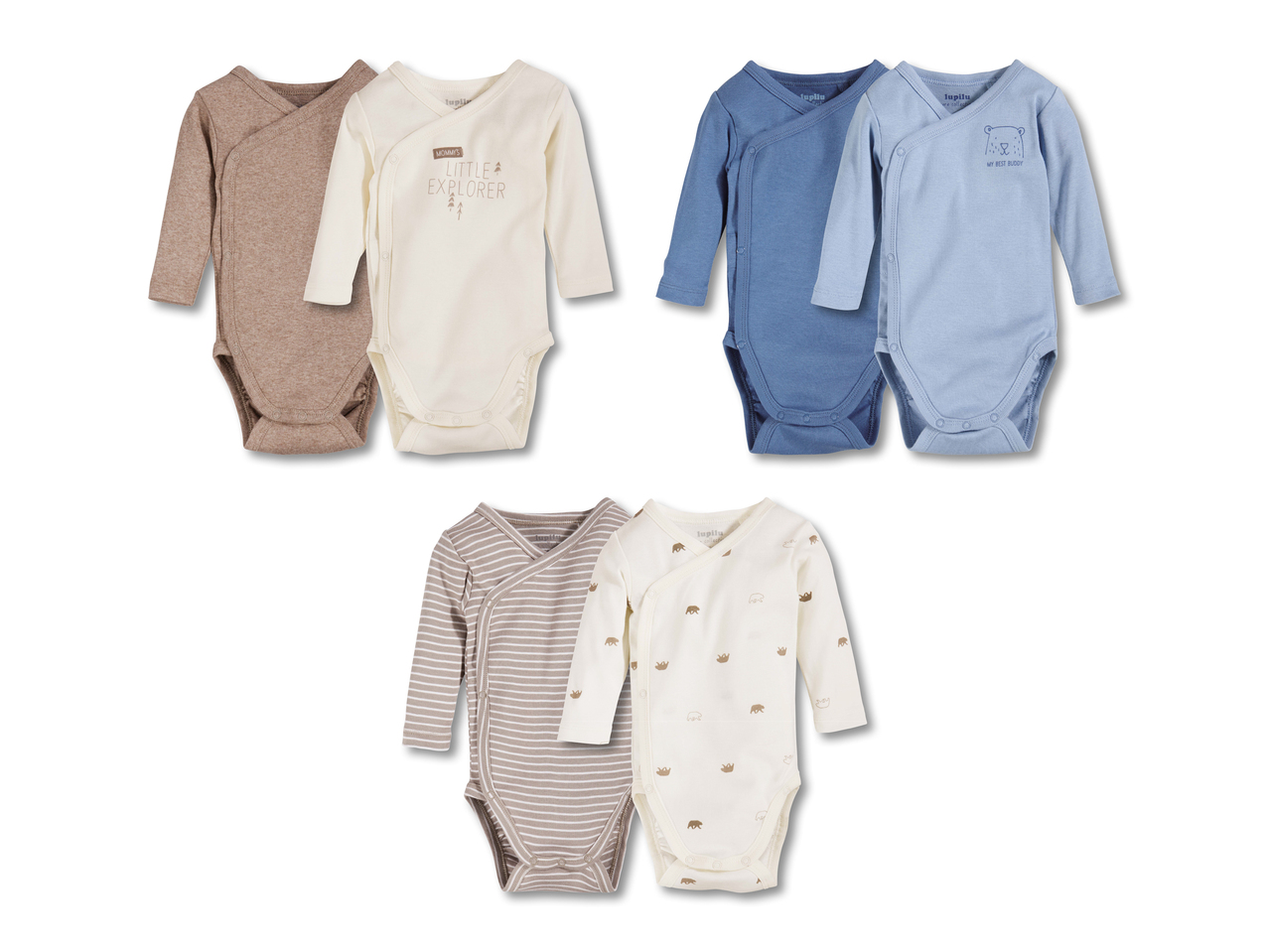 Body/ body croisé, lot de 21
