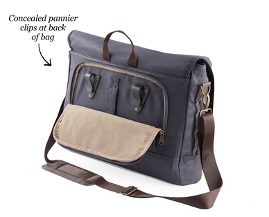 CANVAS PANNIER BAG