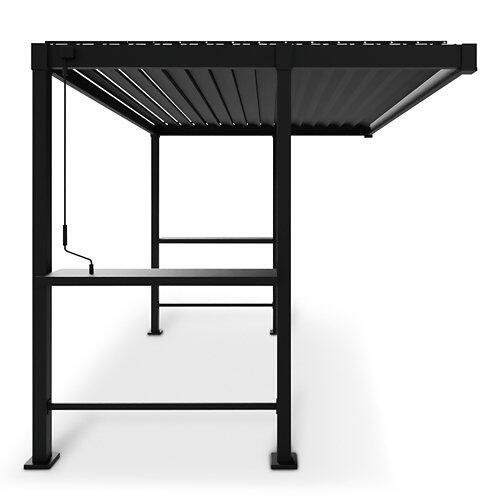 BBQ Pergola 80 Solid 3 x 2,5 m