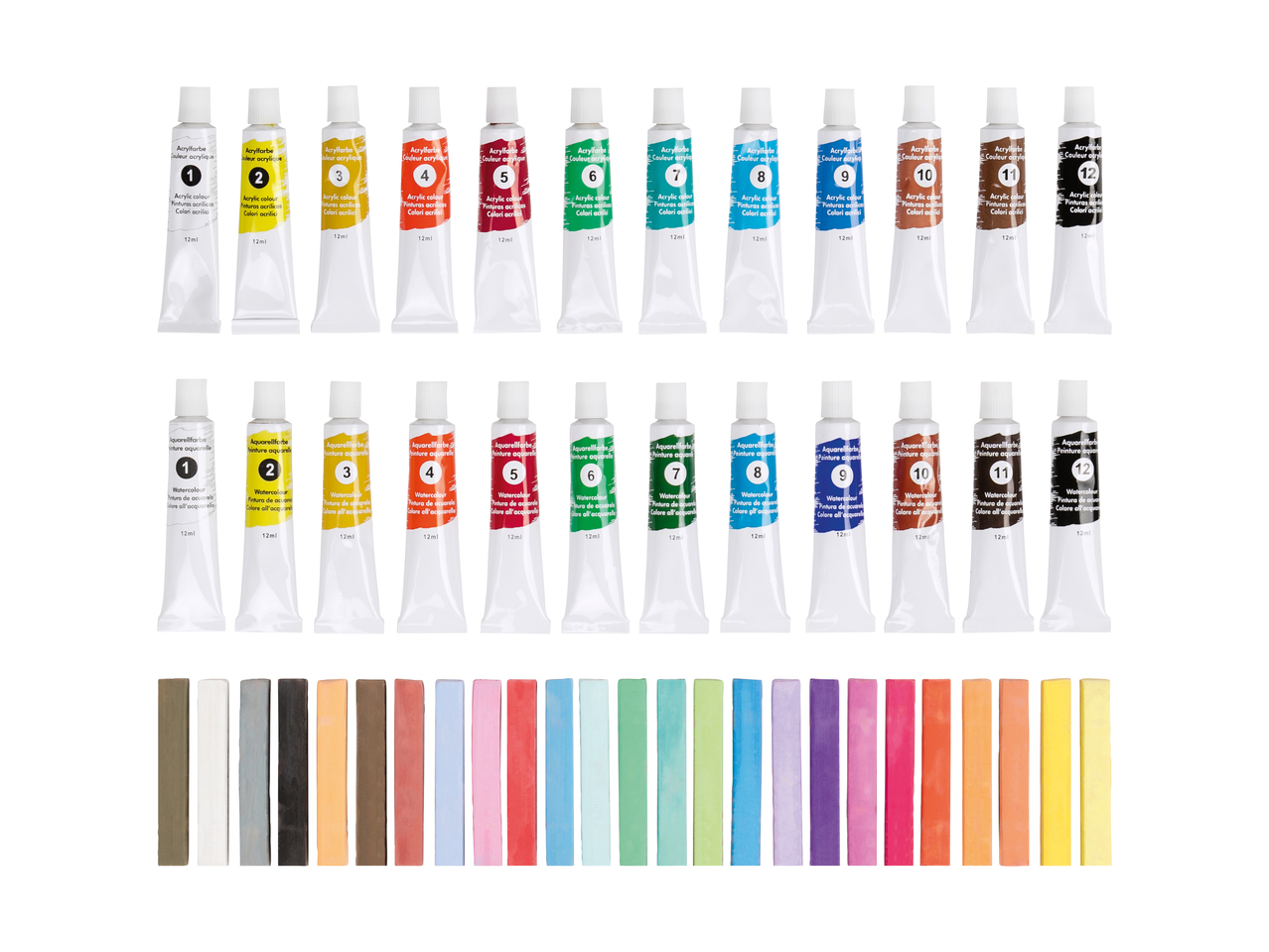 Assortiment de peintures