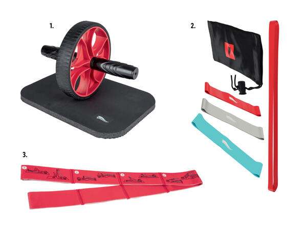 Bande de résistance/roue abdominale/bandes élastiques de fitness