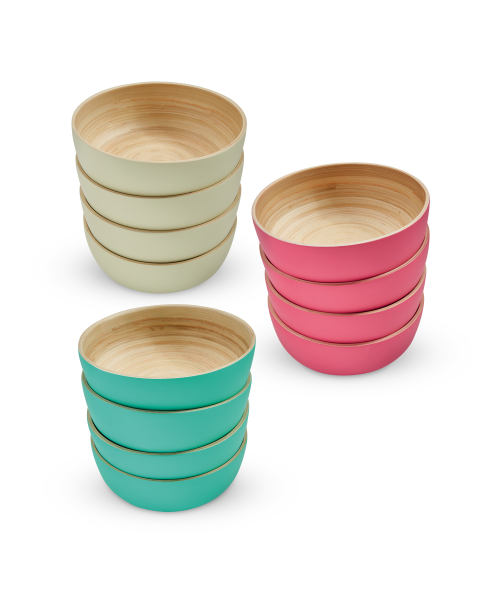 Bamboo Bowls 4-Pack