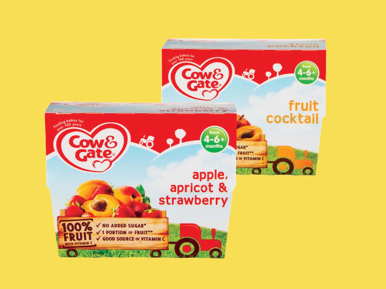 FRUTAPURA APPLE & PEAR/APPLE, APRICOT & STRAWBERRY