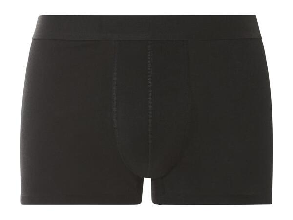 Livergy Men's Grey/White/Black Boxers - 3 Pack
