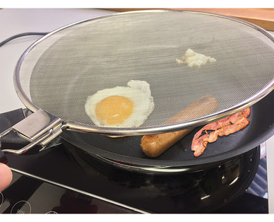 Crofton Stainless Steel Steamer Insert or Splatter Guard