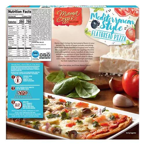 Mediterranean Style Flatbread Pizza, 14 oz