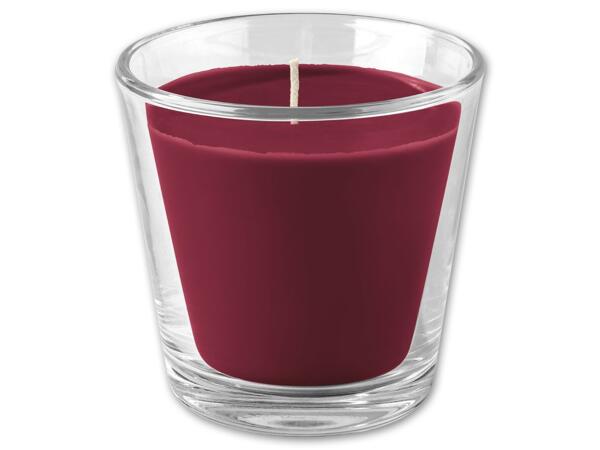 Duftkerze im Glas