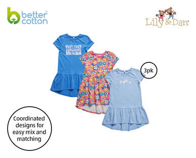 Children's Tees 5pk or Dresses 3pk