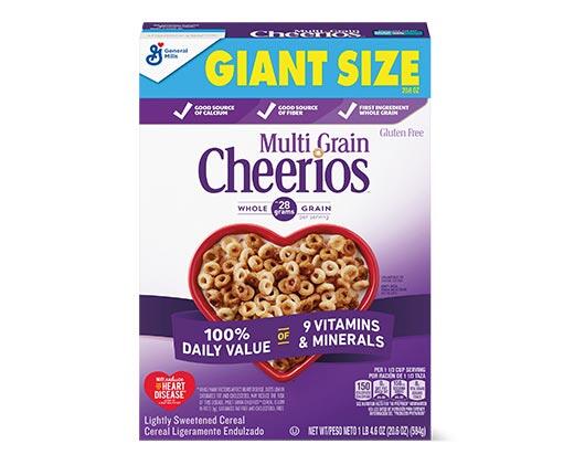 General Mills Trix or Multi Grain Cereal