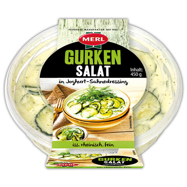 Salat mit cremiger Sauce