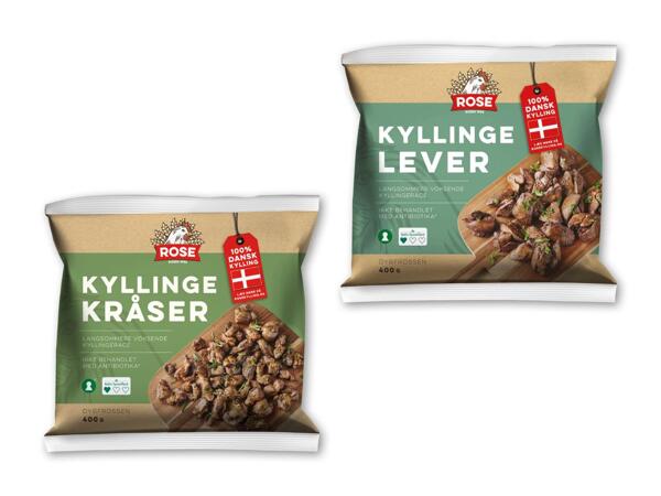 ROSE Kyllingelever eller -kråser