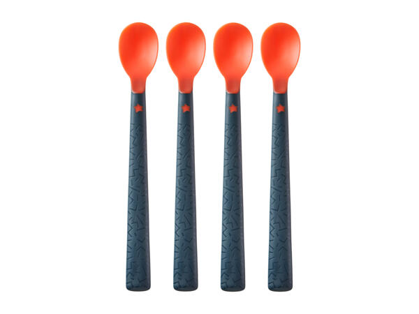 Tommee Tippee Heat Sense Soft Weaning Spoons - 4 pack