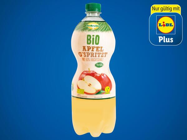 Bio Apfelsaft g‘spritzt