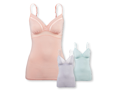 Top avec soutien-gorge intégré pour femmes SKIN TO SKIN