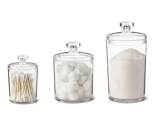 Huntington Home 
 Apothecary Jars 3-Piece Set