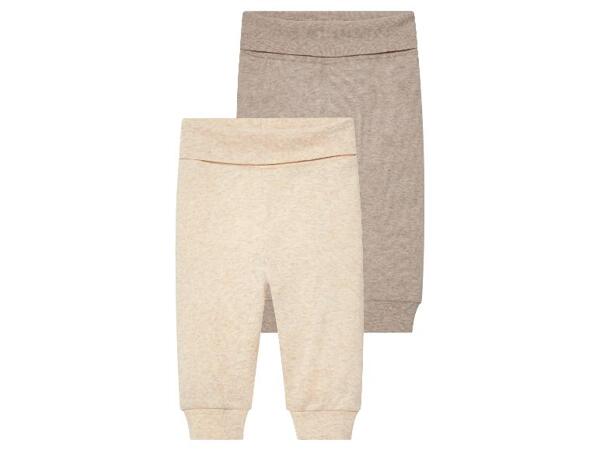 Chlapecké kalhoty "Jogger" s BIO bavlnou, 2 kusy