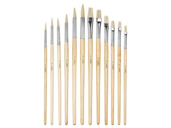 Round & Flat Brush Set