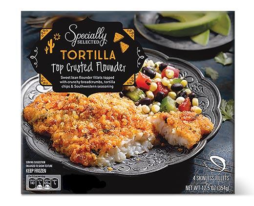 Specially Selected 
 Top Crusted Flounder