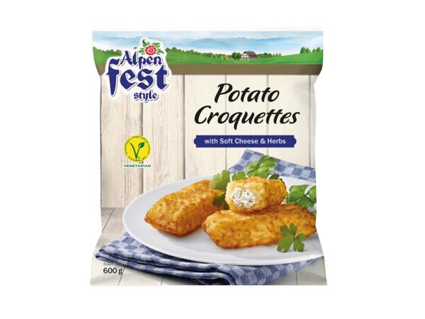 Filled Potato Croquettes