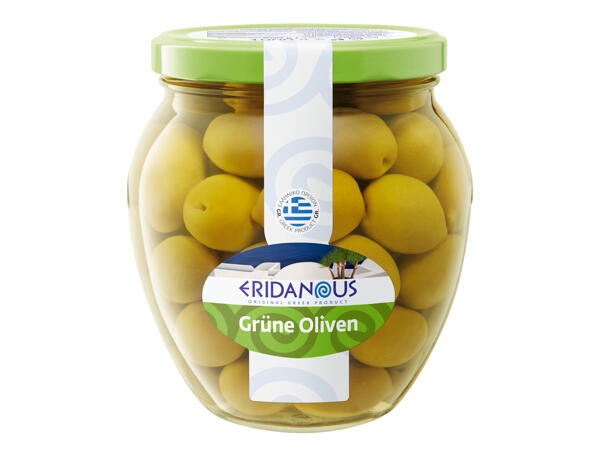 Grüne Oliven
