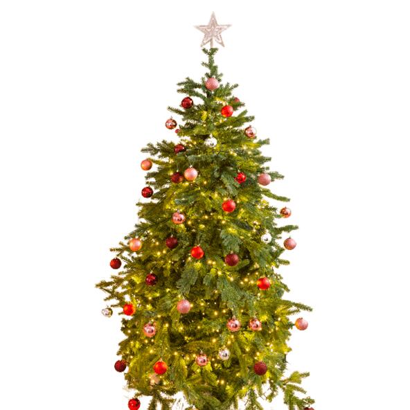 HOME CREATION LIVING(R) 				Unzerbrechliche Weihnachtskugeln, 34 St.