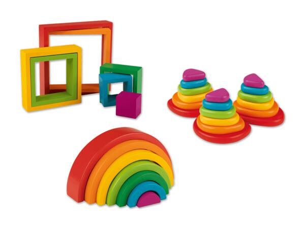 Holz-Regenbogen Montessori