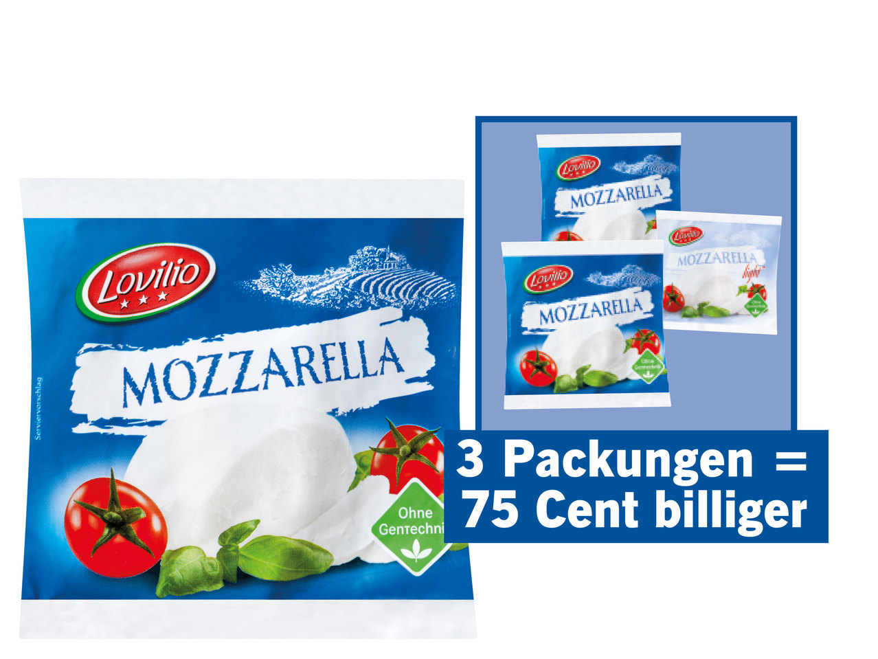 LOVILIO Mozzarella
