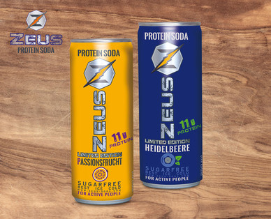 ZEUS Protein Soda