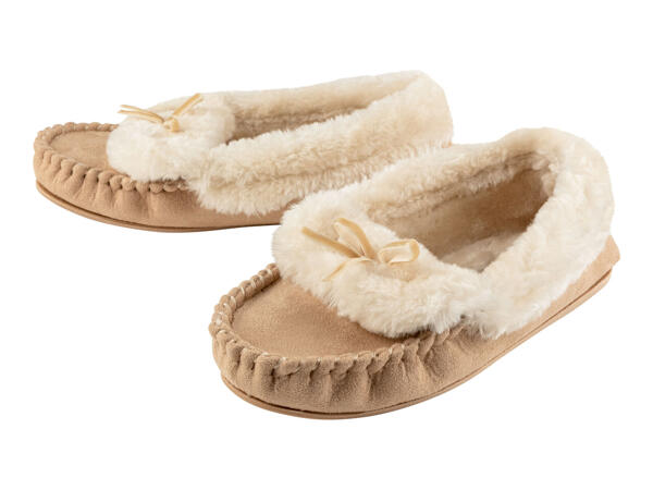 Ladies' Mocassin Slippers