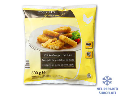 Nuggets di pollo al formaggio POUR LES GOURMETS