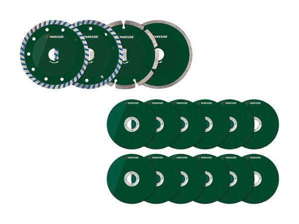 Set de disques de coupe diamantés/​set de disques de coupe