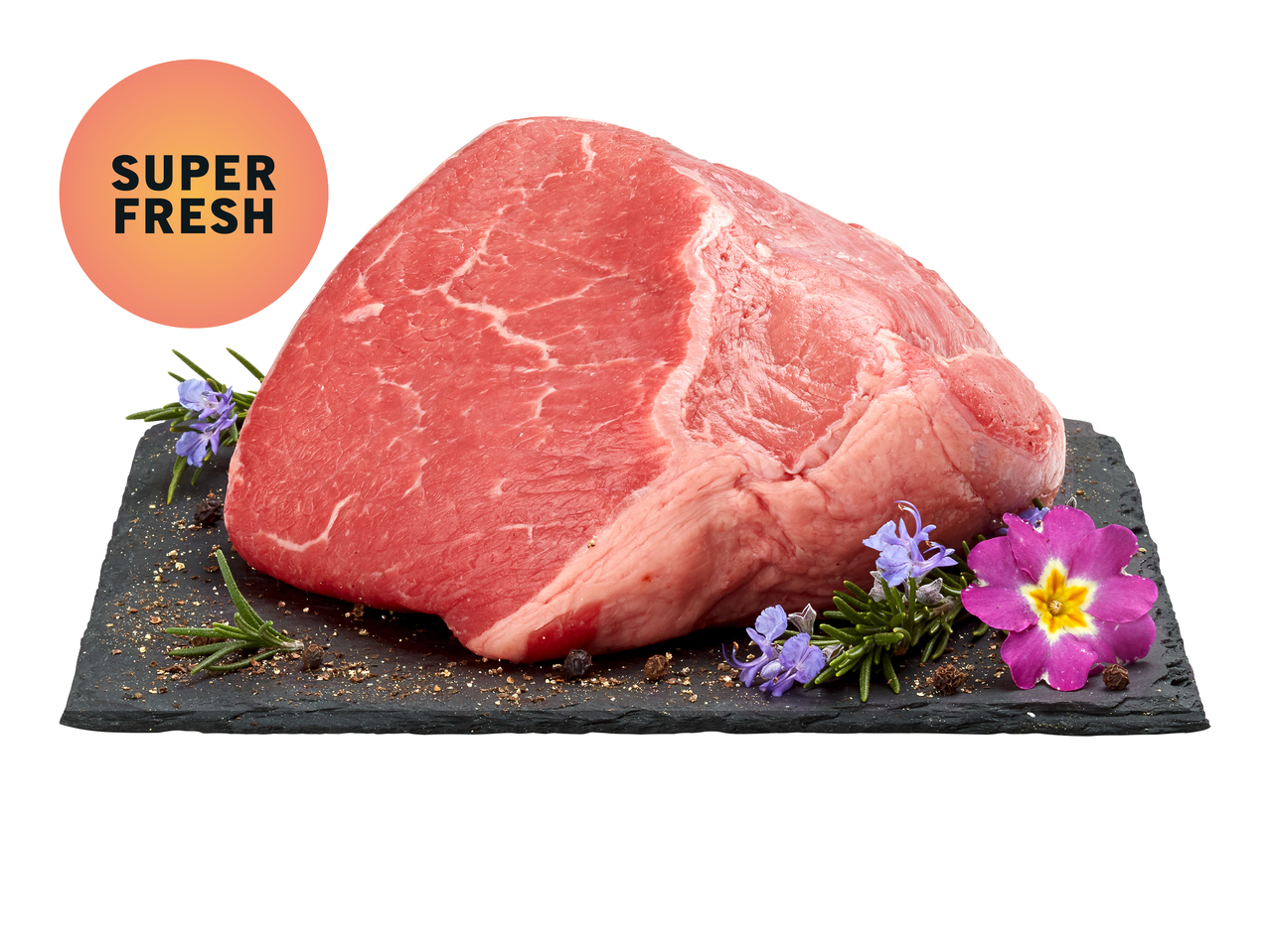 Rôti de bœuf de pâturage dans l'épaule