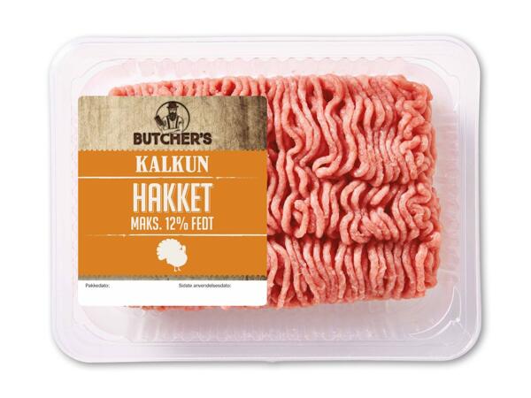 Hakket kalkunkød