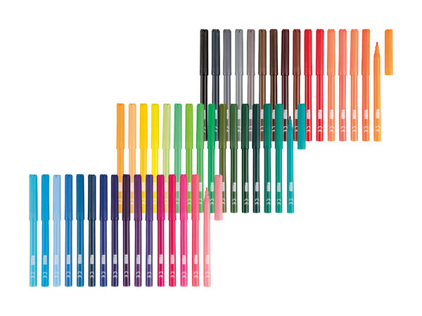 Feutres de coloriage, lot de 48