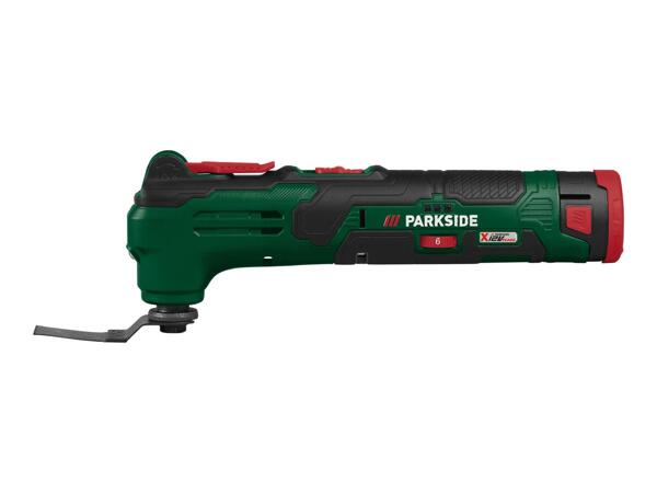 Parkside 12V Cordless Multipurpose Tool Starter Set