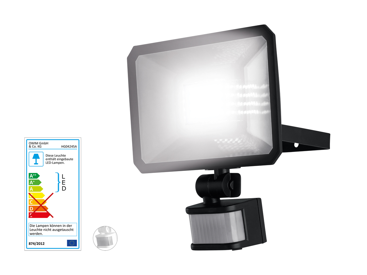 Projecteur extérieur à LED (24 W)