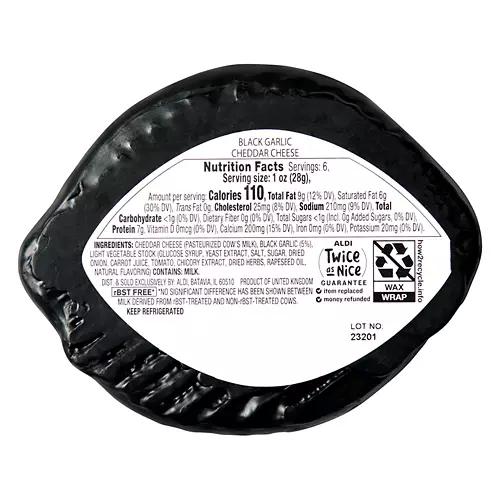 Death By Garlic Black Cheddar Cheese, 6 oz