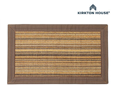 Multi-Stripe Sisal Jute Mat