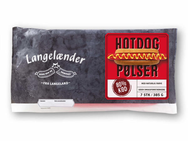 LANGELÆNDER Pølser
