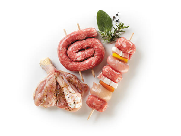 Mixed Pork and Chicken Grill