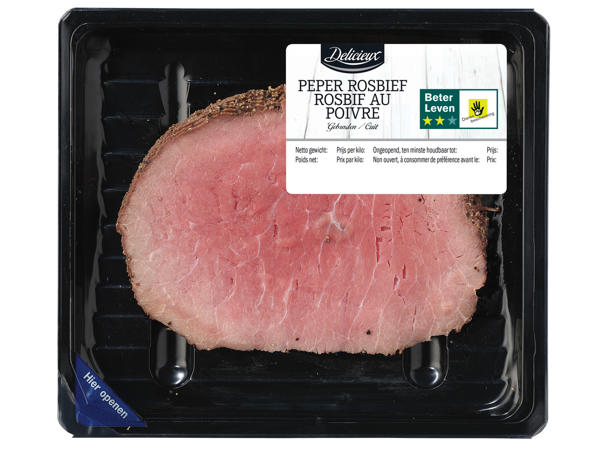 Roastbeef mit Pfeffer